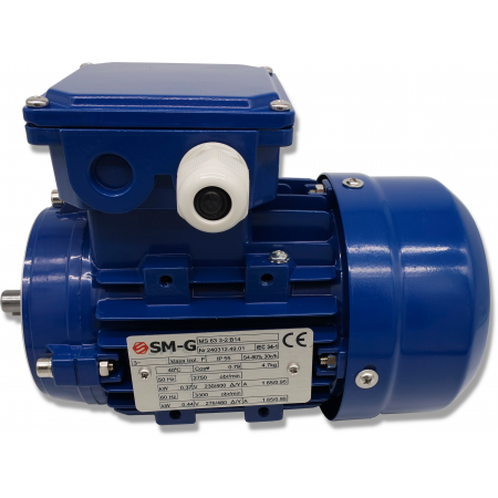 SILNIK ELEKTRYCZNY 0,37kW 400V 2750Obr 3FAZOWY